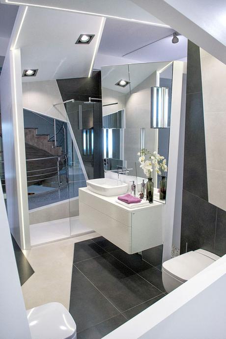 IMÁGENES DEL ESPACIO DE BAÑO DISEÑADO POR A-CERO PARA EL ANIVERSARIO DE CERÁMICAS GALA