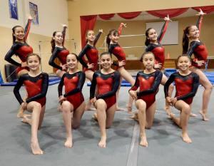 GIMNASIA ARTISTICA del  Colegio Ibero