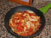 Receta pollo piquillo champiñones