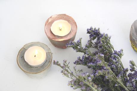 #elretopinterest abril... o como hacer un portavelas de cemento #elretopinterest abril... o como hacer un portavelas de cemento