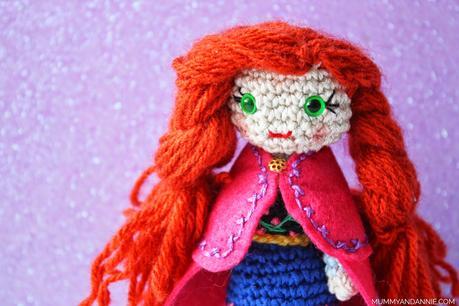 Patrón Amigurumi Anna (Frozen)