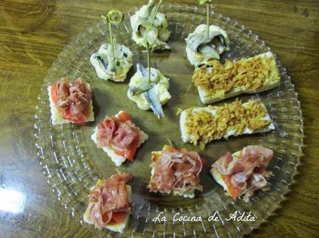 Surtido de tapas, de 7 tapas Surtido de tapas, de 7 tapas