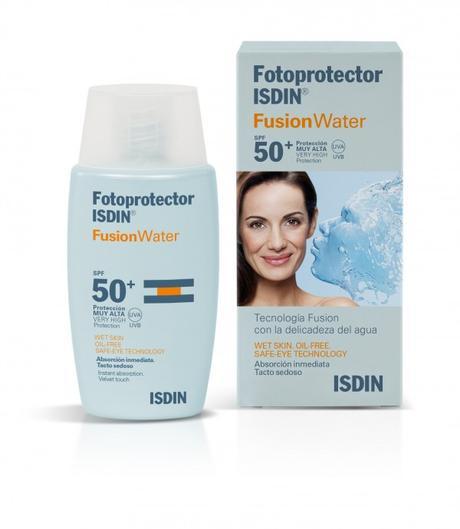 Nuevos fotoprotectores Isdin: Fusion Water y Fusion Air
