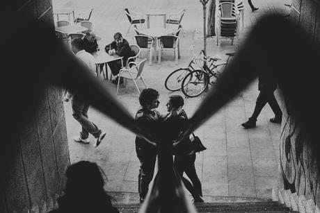 Escalera al amor y a nuestra boda