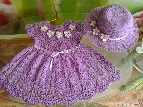 VESTIDOS PARA NIÑAS AL CROCHET