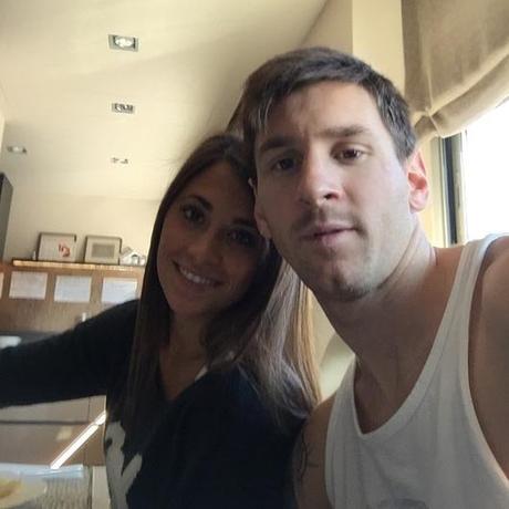 Lionel Messi Antonella Roccuzzo Thiago