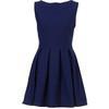 Navy dress LOOK INVITADA BODA CON VESTIDO AZUL