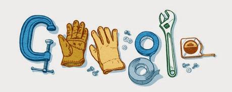 Doodle por el día internacional del trabajo