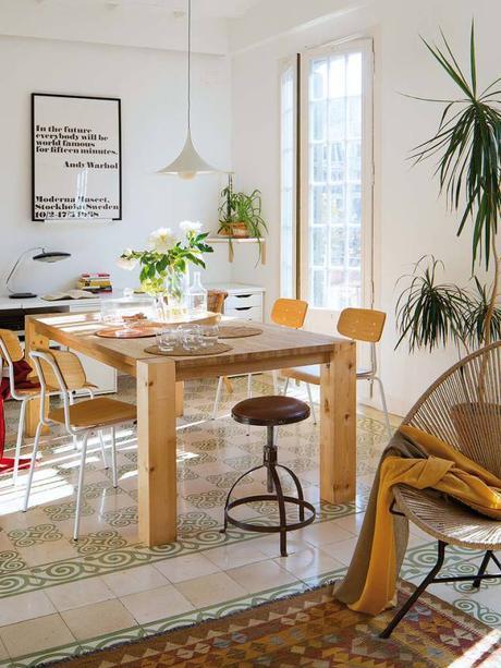 DECO: Mezcla de estilos en un piso barcelonés deco-mezcla-estilos-piso-barcelona