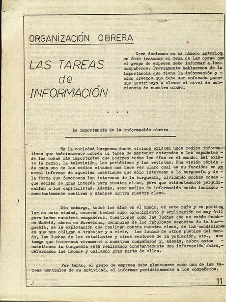 Ante el 1º de Mayo, de 1973