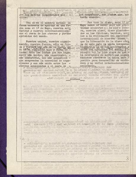 Ante el 1º de Mayo, de 1973