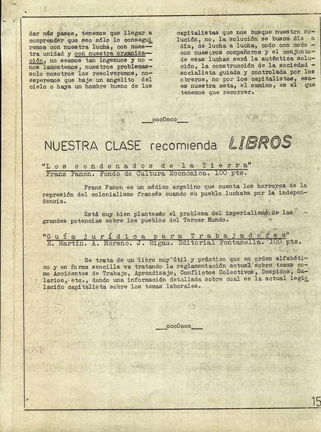 Ante el 1º de Mayo, de 1973