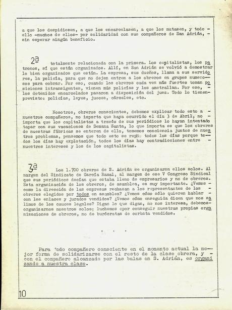 Ante el 1º de Mayo, de 1973