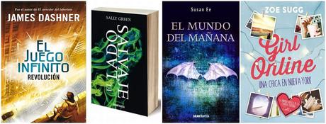 Novedades literarias juveniles: mayo 2015