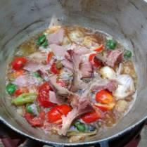 Asopao de gallina criolla