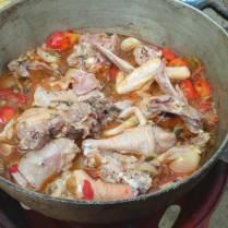 Asopao de gallina criolla