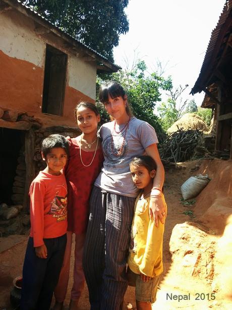 Fotografías en Nepal - La escuela