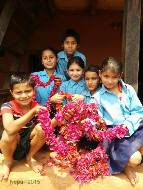 Fotografías en Nepal - La escuela