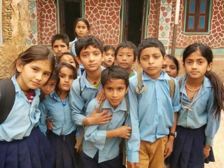 Fotografías en Nepal - La escuela