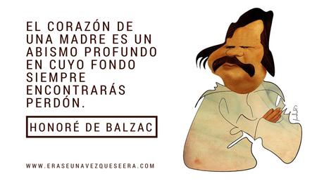 cita de Honoré de Balzac a las madres
