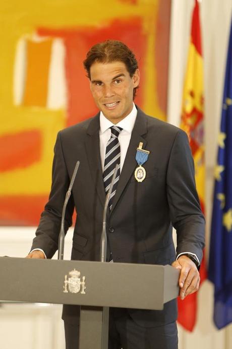 Rafael Nadal Medalla de Oro al Mérito en el Trabajo