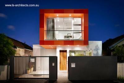 Casa familiar urbana moderna en Australia