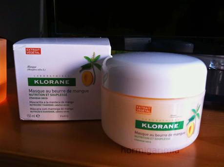 MASCARILLA DE MANGO DE KLORANE.