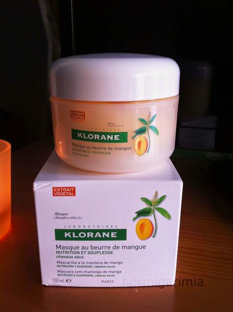 MASCARILLA DE MANGO DE KLORANE.