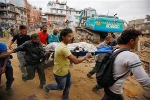 Fallecidos por terremoto Nepal suman 6,841; heridos, 14,087.