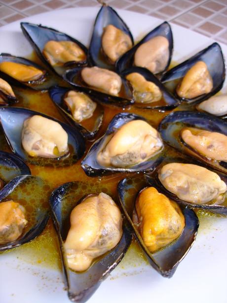 Mejillones al limón