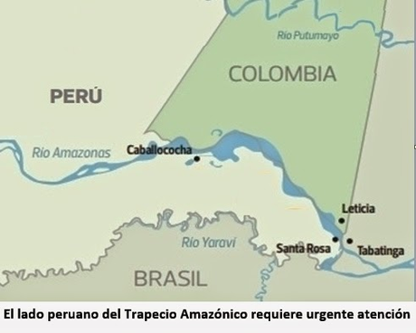 Desde Perú. Trapecio Amazónico: Eje del narcotráfico.
