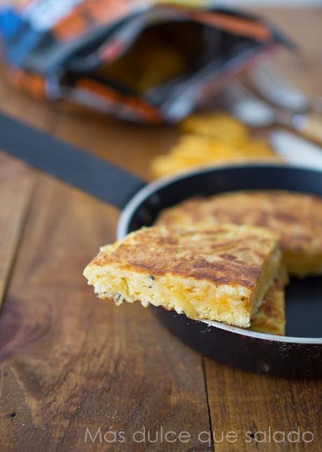 Tortilla de patatas chips