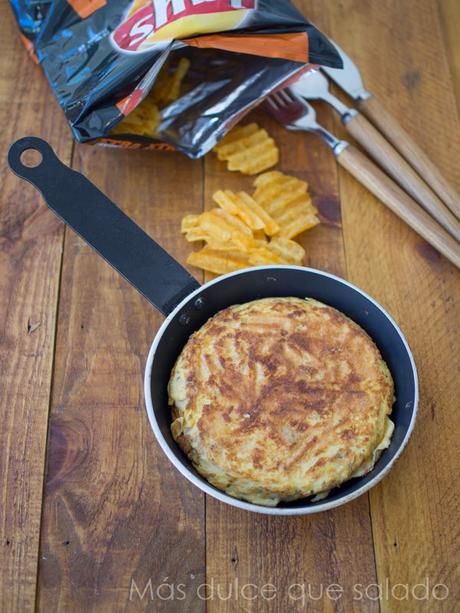 Tortilla de patatas chips