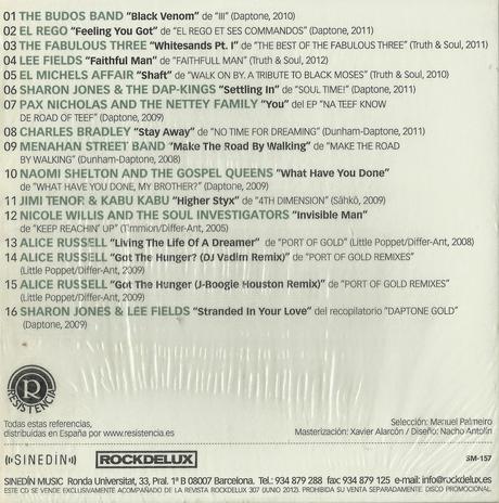 RESISTENCIA SOUL - RECOPILATORIO ROCKDELUXE