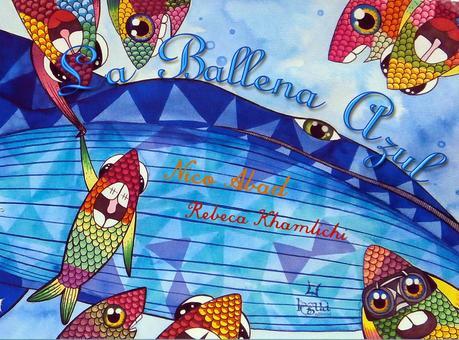El periodista Nico Abad y la ilustradora Rebeca Khamlichi presentan su primer cuento 'La Ballena Azul'