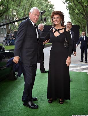 Giorgio Armani celebra su 40 anniversario en Milan , con Sofía Loren