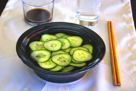 Ensalada oriental de pepino