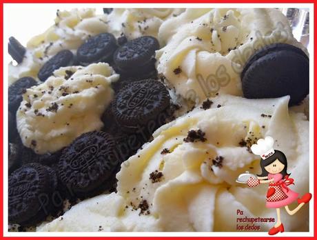 *Chiscaake de oreos y mascarpone (thermomix)