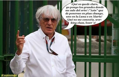 Ecos desde los boxes: Y Bernie diciendo falsedades Ecos desde los boxes: Y Bernie diciendo falsedades