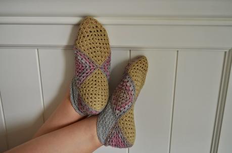 Patucos de ganchillo.