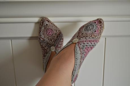 Patucos de ganchillo.