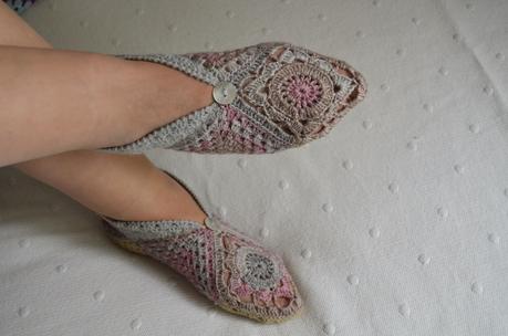 Patucos de ganchillo.