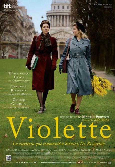 Tráiler y afiche del drama francés, Violette