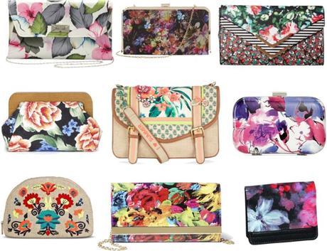 BOLSOS CON ESTAMPADOS FLORALES BOLSOS CON ESTAMPADOS FLORALES