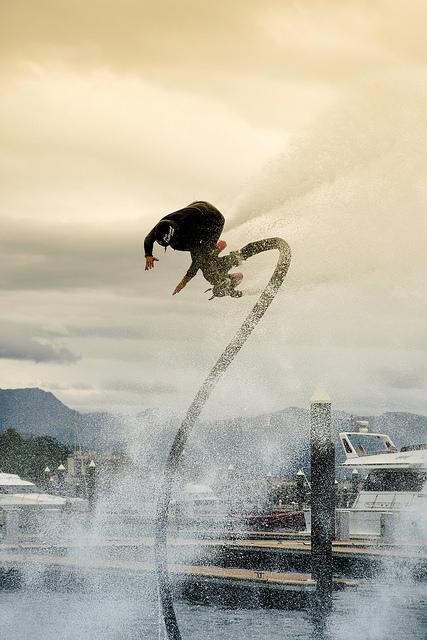 Exhibición flyboard Laredo