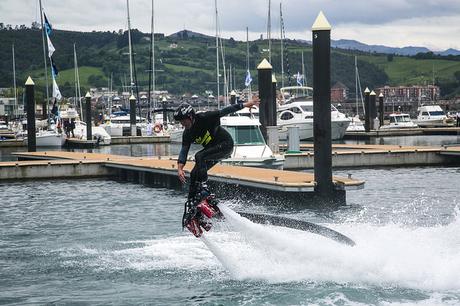 Exhibición flyboard Laredo