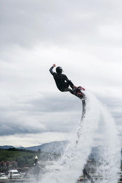 Exhibición flyboard Laredo