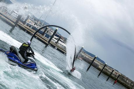 Exhibición flyboard Laredo