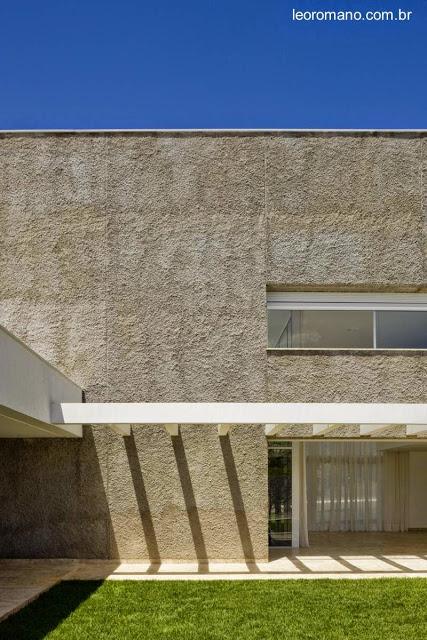 Proyecto de casa minimalista en Brasil.