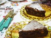 Tarta chocolate dátiles nueces